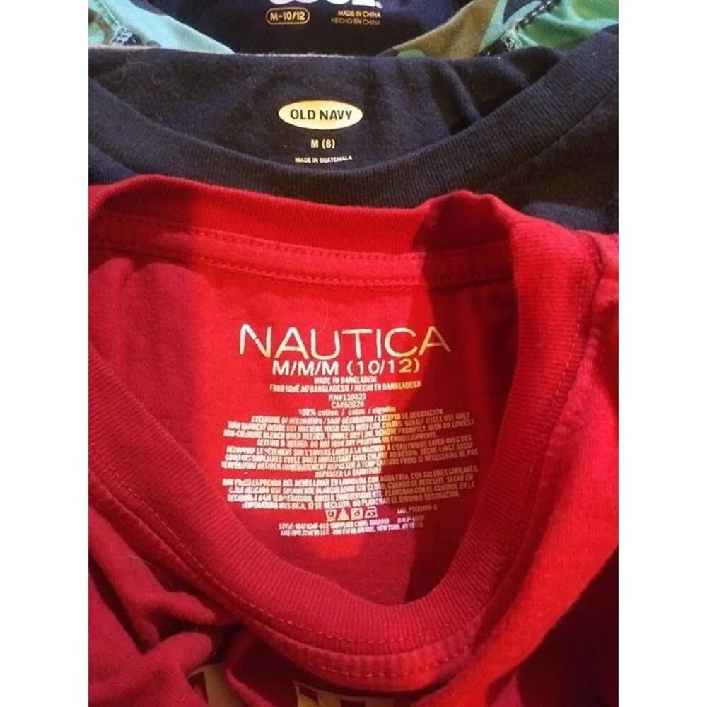 Under Armour, Nautica,& more Bundle 4 shirts–Size Medium(10–12#C